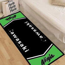 Egyedi tervezésű motorkerékpár-modell szőnyeg, nagy teherbírású, csúszásmentes garázsszőnyeg bemutatótermi használatra (60x200 cm)