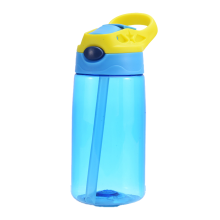 20-Unzen-Kinder-Trinkflasche, BPA-frei, wiederverwendbar, auslaufsicher, leicht zu reinigen und gesundes Trinken dank Silikon-Trinkhalmdeckel