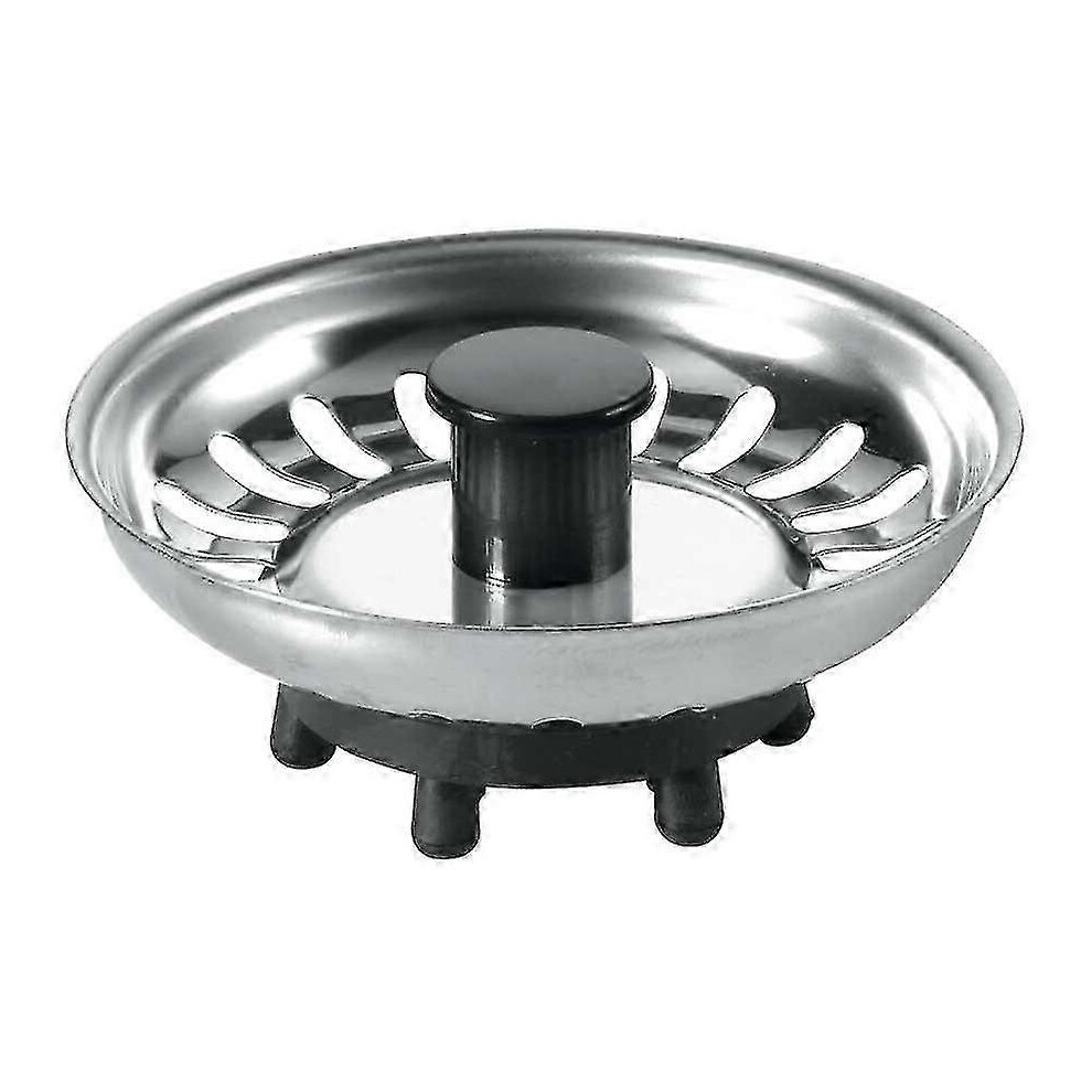 2025 Bsktop Mcalpine Kitchen Sink Basket Strainer Plug With Rubber Stainless Steel 6935161362107