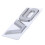 Silver T Metal V6, Sticker, Car / 4