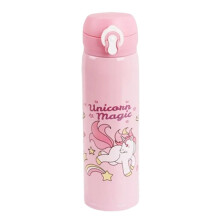 Insulated Anime Water Bottle, 500Ml Stainless Steel Keeps Drinks Cold Or Hot, Durable Leak-Proof Lid, Portable Design For Kids And Adults, Easy To Use
