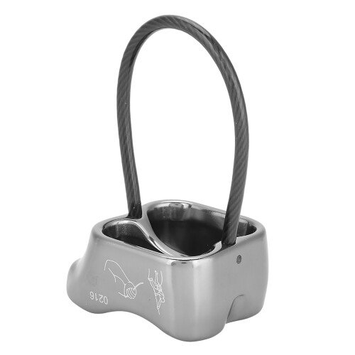 Professional Compact Belay Device For Climbing With Lightweight Alloy Frame And Efficient Friction Control System Suitable For Various Rope Sizes Feat 2