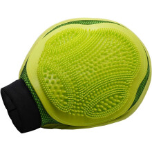 Spazzola per shampoo per animali domestici, punte in morbido silicone per un massaggio delicato, design ergonomico per un facile utilizzo, effetto