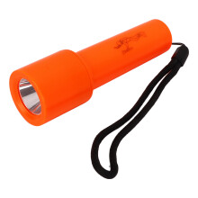Linterna LED impermeable para buceo, linterna subacuática de alto brillo con función de calor portátil y largo alcance, diseñada para senderismo