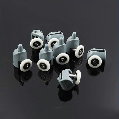 Pack Shower Door Rollers Shower Door Replacement Parts 4 Upper Rollers + 4 Lower Rollers 23mm 2