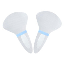 2 pieces of protective elements for swimwear, transparent panty liner stickers for underwear, adhesive for secure fit while swimming.