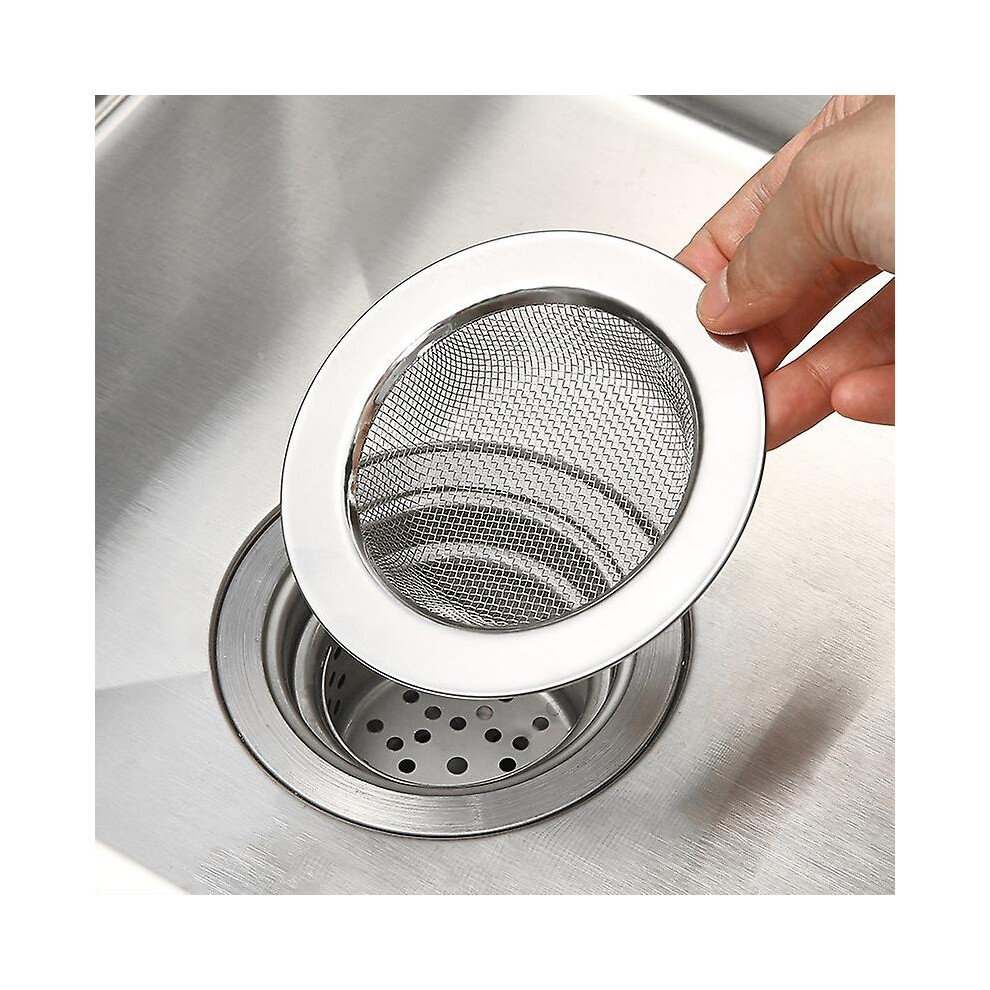 Pack Of 10 Stainless Steel Drain Strainers 11.5Cm Drain Strainer Drain Strainer Drain Strainer Kitchen Sink Drain Strainer 6935161343779
