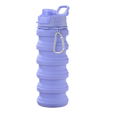 Flexible Collapsible Water Bottles, Silicone Water Bottle with Leak-Proof Seal, Safe and Healthy BPA Free Drinkware, Portable Sport Water Bottle for A