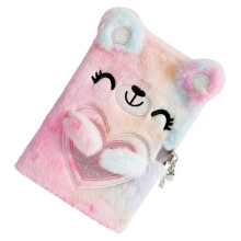 BearThemed Lockable Diary for Girls, Size: 21.5X14.5CM