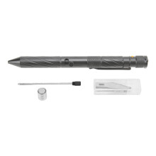 Stylo tactique EDC PEN pour la survie avec allume-feu, lampe LED et décapsuleur. Stylo à bille multifonctionnel, compact et idéal pour la