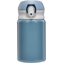 Vakuumisolierter Edelstahl-Reisebecher, sichere doppelwandige Flasche für Outdoor-Sportarten, hochwertiger Klappbecher, praktischer