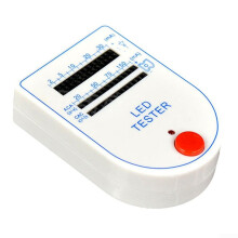 Portable LED Tester Test Box, 2 X 150mA Output, Handheld LED Current Tester, Lightweight Compact Design