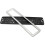 Stainless Steel License Plate Frame Rustproof Waterproof Universal Fit Glossy Design Silver 5