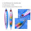 Assist Hook Vertical Jigs, Center-Balanced Design που εξασφαλίζει σταθερή πτήση και ελεγχόμενη κάθοδο, 8