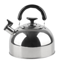 Ergonomisk håndtag Tekande i rustfrit stål Tekande til hjem og kontor, smart og sikker tømningstud forhindrer varmt indhold i at løbe over