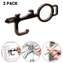 Poussoir de bouton d'ascenseur antidérapant, ouvre-porte de sécurité hygiénique avec fonction anti-contact, idéal pour les espaces publics, lot