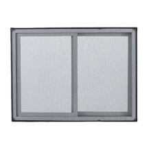 Zelfsluitende garagedeur met glasvezelgaas, eenvoudig zelf te installeren, beschermt tegen hinderlijke dieren, oprolbaar net, magnetische sluiting,