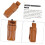 Leather Harmonica Protective Cover For Blues Harmonica Travel Case  Portable ScratchResistant Shockproof Storage Pouch 3