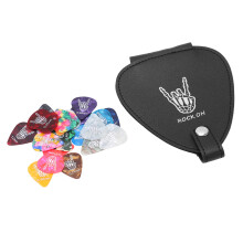 Gitarrenplektrum-Tasche, großes Fassungsvermögen,
