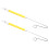 2Pcs Slide Whistle Toy Metall Schiebeflöte 3