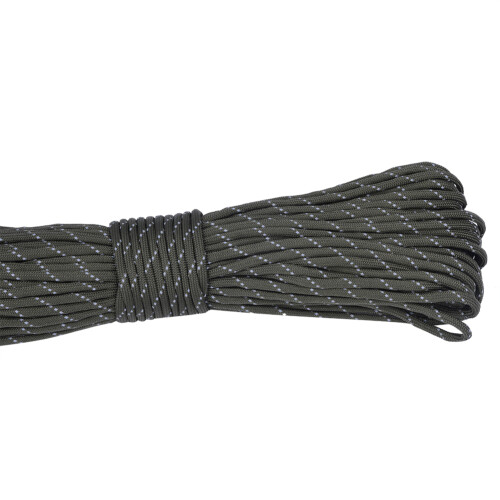 Σχοινί Paracord για χρήση σε εξωτερικούς χώρους και χειροτεχνίες, ανακλαστικό Guyline 1