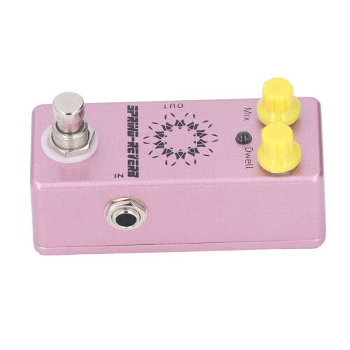 Spring Reverb-Effektpedal, 1/4 Zoll Mono-Buchse, 1