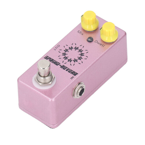 Spring Reverb-Effektpedal, 1/4 Zoll Mono-Buchse, 2