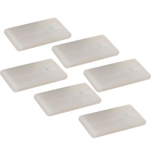 Flacon pulvérisateur élégant et raffiné en PETG de haute qualité, lot de 6 de 20 ml, transparent, inodore et ne jaunit pas, idéal pour les