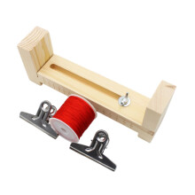 Wooden bracelet jig armband rope maker wooden frame craft lanyard keychain