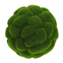 Simulated moss ball hair transplant green mossy balls artificial dried balls garden balls decorative ball topiary plant ball
