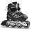 Πατίνια Inline από κράμα αλουμινίου για unisex νέους, φωτεινοί τροχοί που προσθέτουν 2