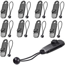 Clip per teloni resistenti con impugnatura antiscivolo, morsetti per teloni per attività all'aperto, tra cui campeggio, tettoie per roulotte,