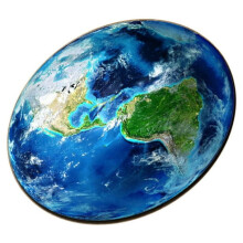Ronde Earth Design tapijtmat/stoelmat voor tapijtvloeren met antislip onderkant, meubelbeschermers als alternatief voor hardhouten vloeren,