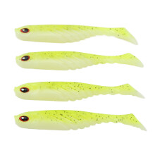 Esche artificiali morbide in plastica con azione di nuoto realistica e lavorazione dettagliata, esche da pesca Powerbait per specie di pesci