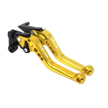 Motorcycle Accessories Short Brake Clutch Levers 20142021 Color Gol for Yamaha MT07 MT 07 MT07 FZ07