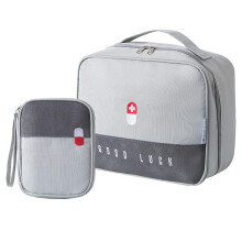 Trousse de premiers secours portable à plusieurs compartiments, organisateur de matériel médical étanche pour trousses d'urgence, idéale pour la