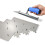 9Pcs Interchangeable Trowel Stainless Steel Plastering Trowel 7