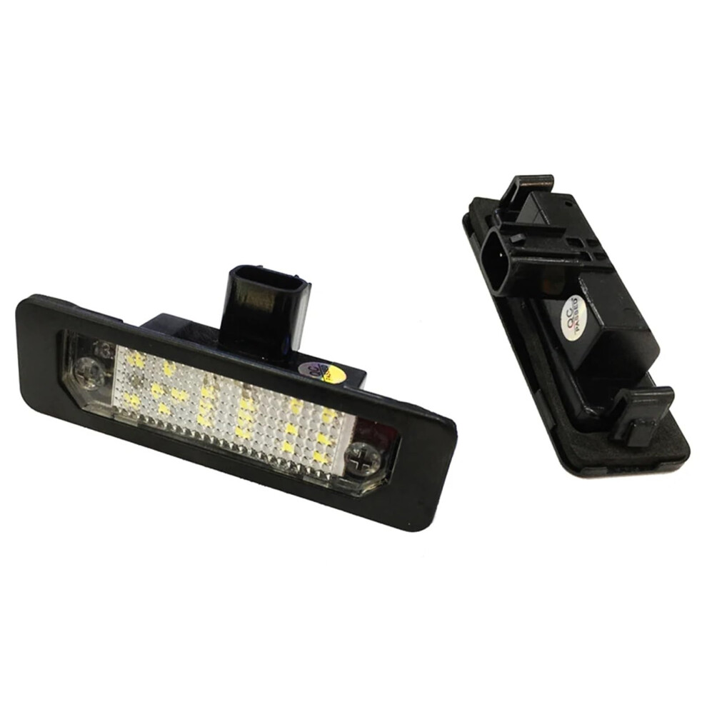Led License Plate Pair 8T5z13550b Bright For Ford Mustang 20102014 Focus Taurus Fusion Light/White 9339159720721