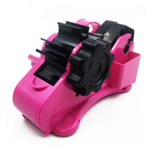 Automatic tape dispenser, multifunctional integrated, for , schools, households (Red)
