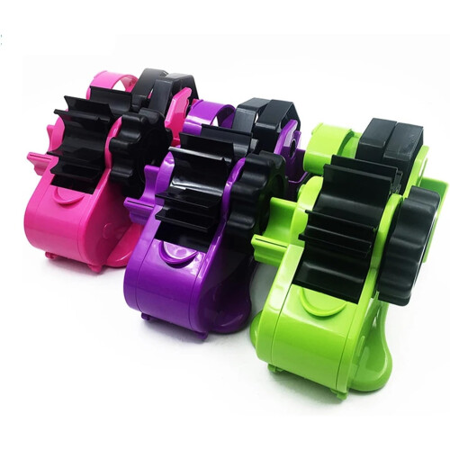 Automatic tape dispenser, multifunctional integrated, for , schools, households (Red) 2