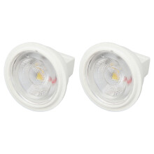 Lâmpada LED de alto brilho, ecológica, sem UV ou IR, baixa voltagem, 12V AC, base GU4, MR11, eficiente em termos de energia, 300LM, longa