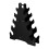 Portadumbbell 5 in PP Resistente Con Design Foglia 1