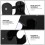 Portadumbbell 5 in PP Resistente Con Design Foglia 6
