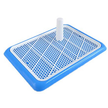 Training Cushion Toilet for Puppies and Small Pets, Square Pet Toilet with Tray for Small Dog Potty Pram Indoor Small