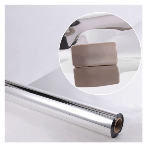 Silver reflective decorative carpet,  runner, 2 pcs