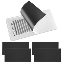 Energiezuinige ventilatieroosters voor klimaatbeheersing, blokkeren de luchtstroom met anisotrope magnetische kappen, bespaar geld op verwarmings- en
