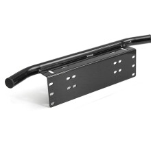 License Plate Holder Frame Universal Aluminum Light Mount Bracket For SUV Off Road Bull Bar Front Bumper