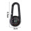 Brújula con mosquetón reutilizable e impermeable, herramienta multifuncional para escalada al aire libre con termómetro. 5