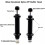 Hydraulic buffer damper with reliable oil seal, optimized for automation systems (AD3650) 2