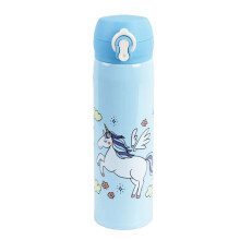 Anime Inspired Insulated Water Bottle, 500Ml Stainless Steel Leak-Proof Companion, Food-Grade Materials For Safe Drinking, Keeps Beverages Cold Or Hot